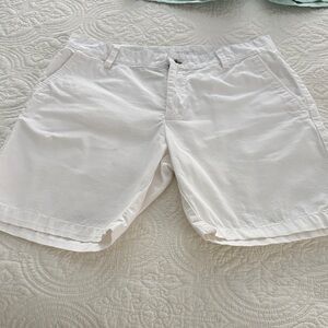 Classic White Men's Shorts